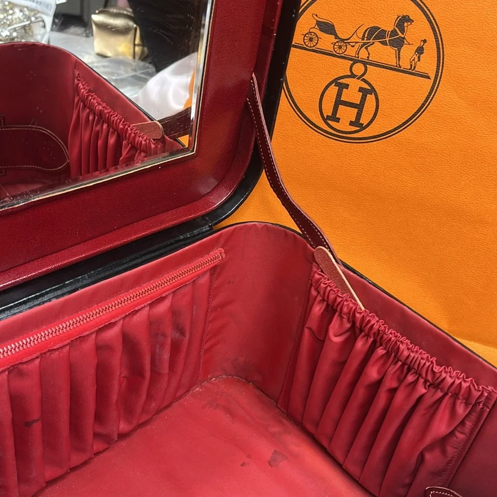 HERMÈS Ultra Vintage 1950’s Vanity Train Case - Picture 7 of 16